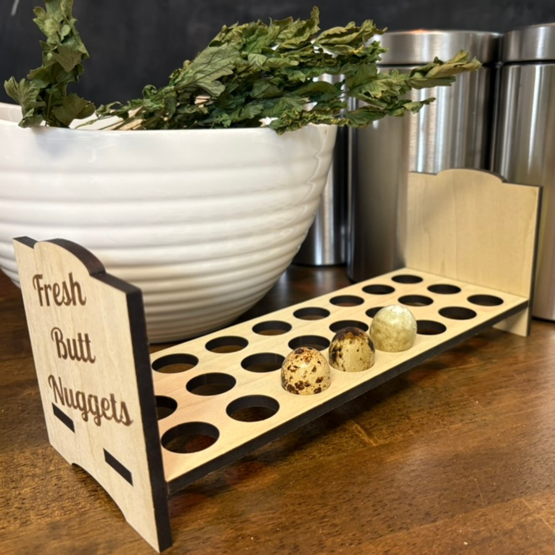Counter Top Quail Egg Holder - Custom Design