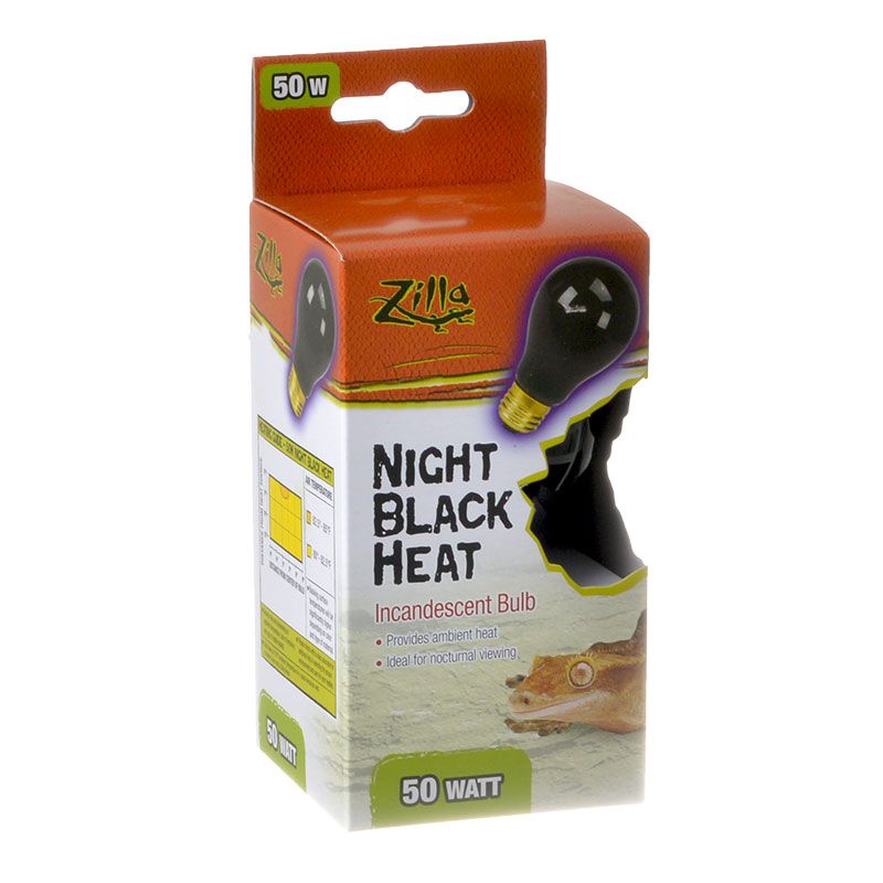 ZIL 50W NIGHT BLACK INC HEAT BULB
