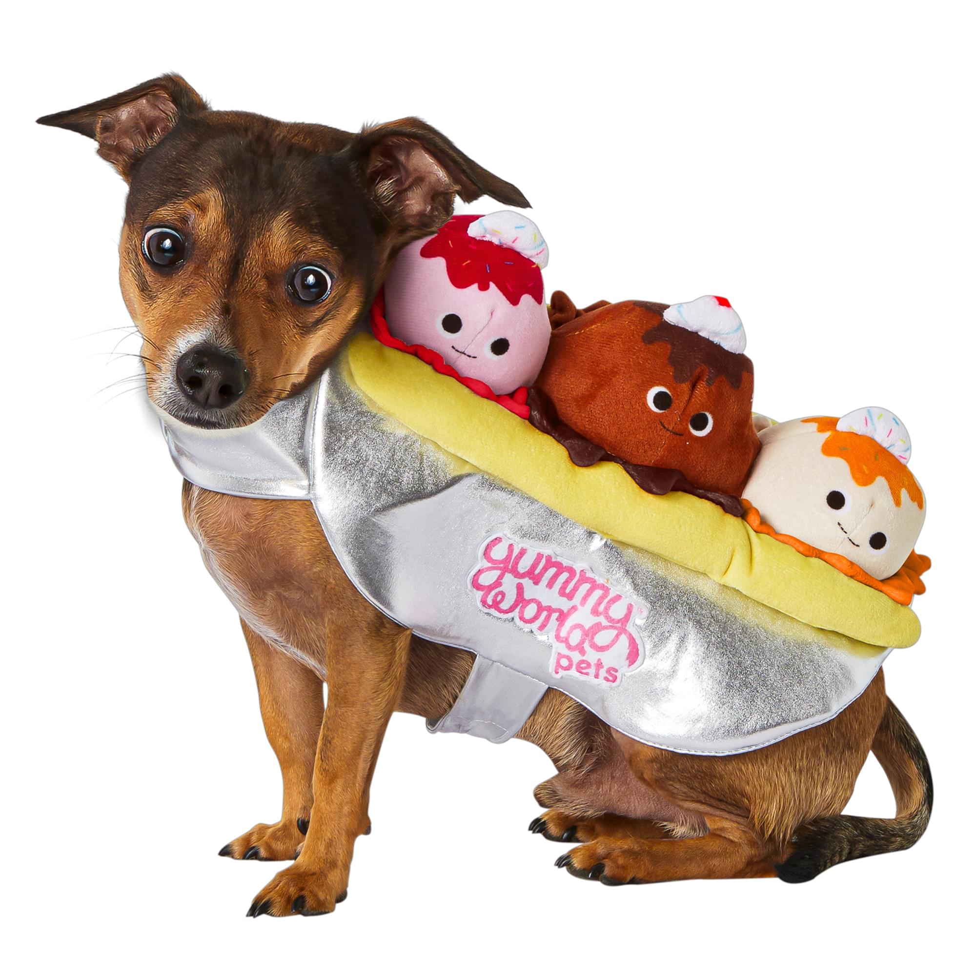 Rubie'S Yummy World Banana Split Pet Costume, As Shown, Small