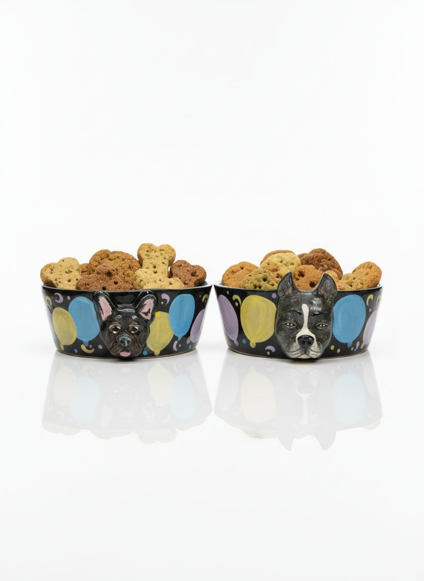 Special Custom Pet Bowls -  for small, medium and large size dogs