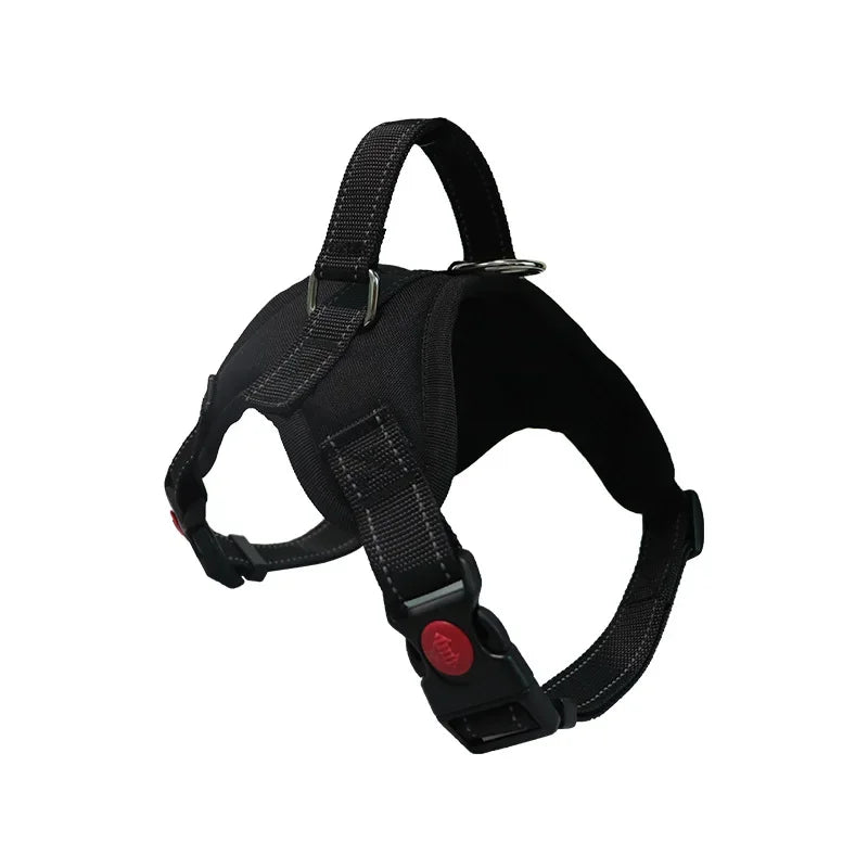 Saddle Dog Harness Reflective Adjustable Pet Harness No Pull Walking Training Small Medium Large Big Dogs Chest Strap Product