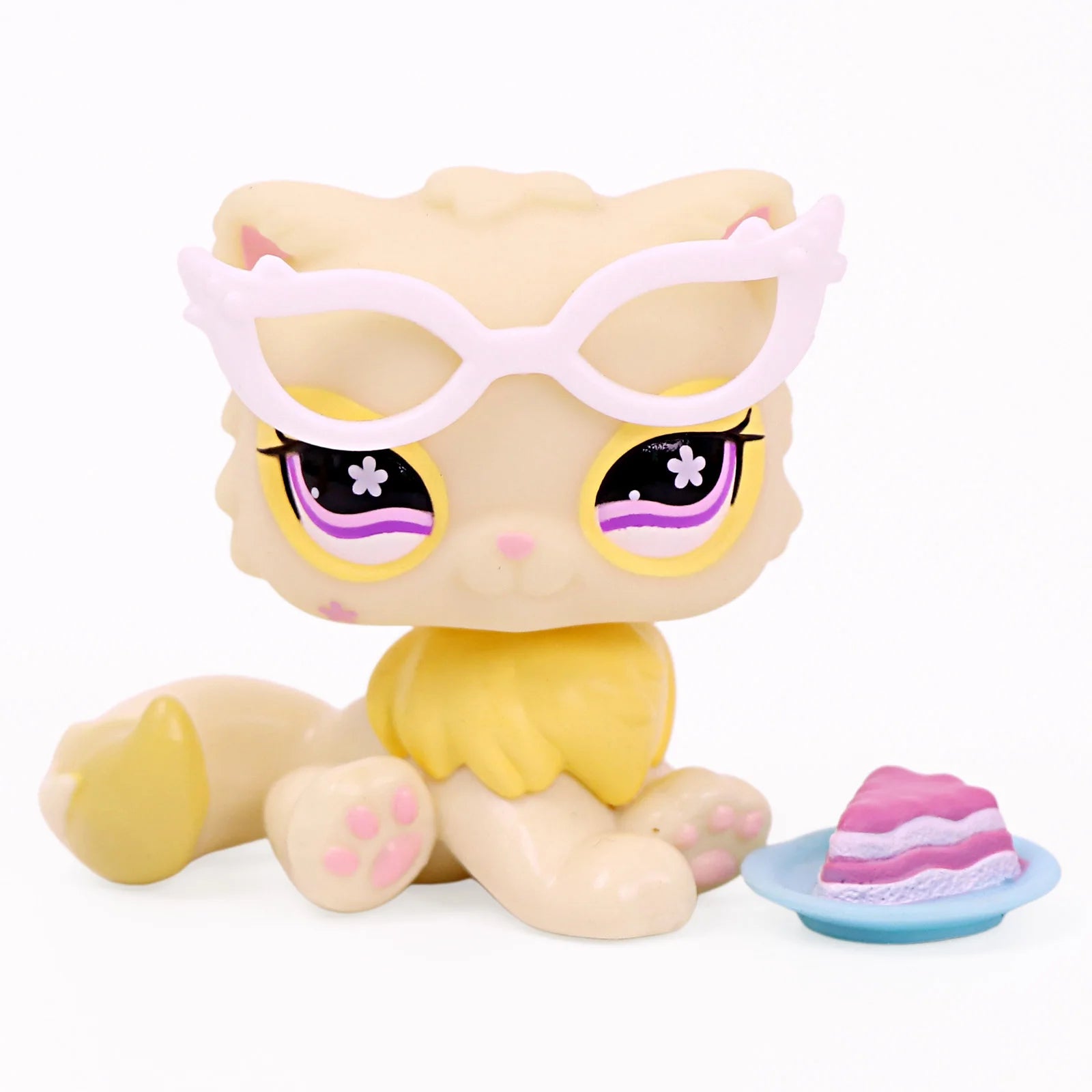 Mini Pet Shop Bobble Head Cute Toy Persian Cat #763 Children's Gift for Boy and Girl for LPS