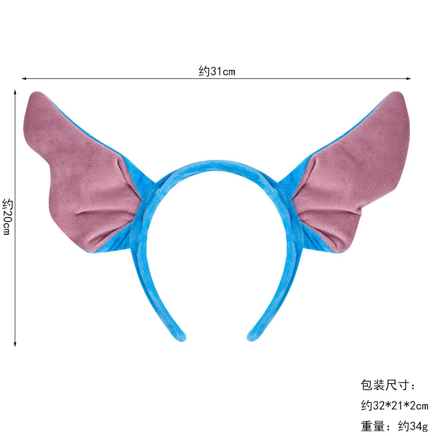 Hawaii Blue Monster Dog Costume Play Accessory Headband Bow Nose Kid Birthday Party Photography Props Experiment 626 Dress up
