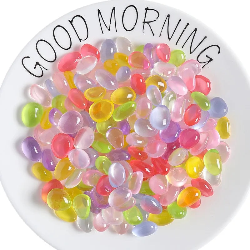 Luminescent Resin Accessories, DIY Stones in Pet Shapes, DIY Jewelry Accessories, Handmade Decorations, and Items to Manipulate