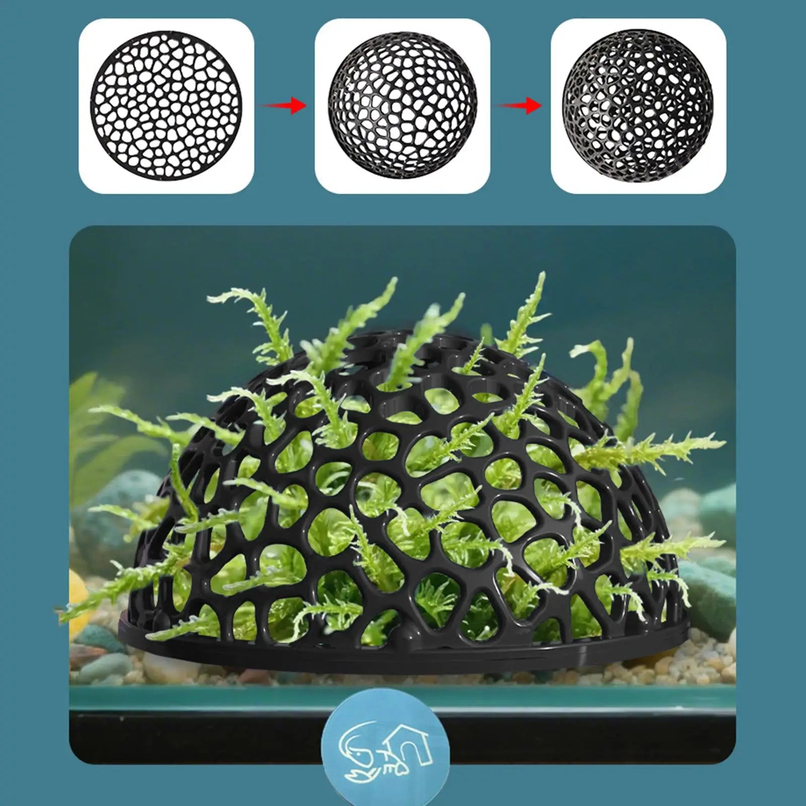 Shrimp Breeding Cave fish tank Shrimp Hiding Place Aquarium Decoration Hiding Tools Supplies Betta Habitat Fish Resting Place