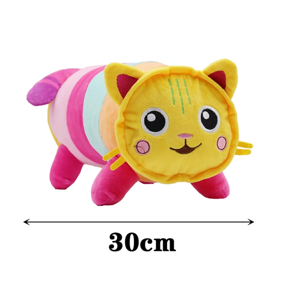 Popular Gaby Doll House Plush Toys Mercat Cartoon Filling Animal Smiling Cat Car Cat Embracing Gaby Girl Doll Children's Birthda