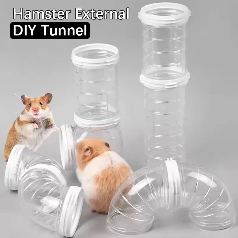 Pet Toy Pipeline Accessories DIY Set Hamster Cage Renovation External Pipeline Tunnel Small Pet Supplies Toy