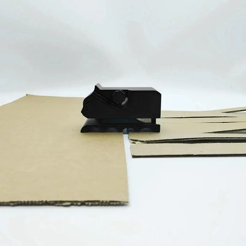 Cat Cardboard Cutter 3D Printed Cardboard Cutter Cat Shape Sliding Cutter DIY Cat Scratchers Wrapping Paper Utility Knife