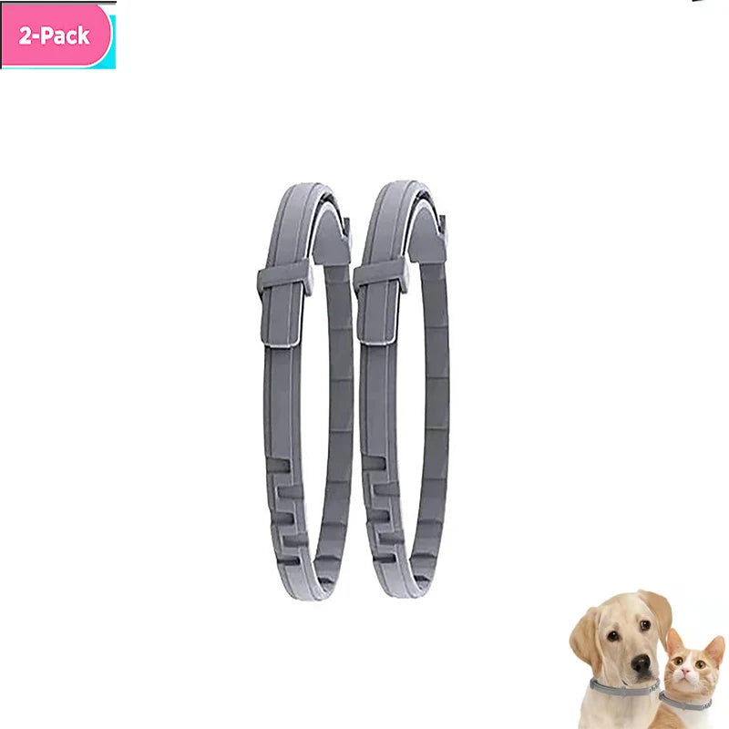 Dog Collars Puppy Dog Cats 72cm 38cm for Small Dogs Kitten Collar Adjustable Pets Items Accessories Gray Blue Balck Pink Purple