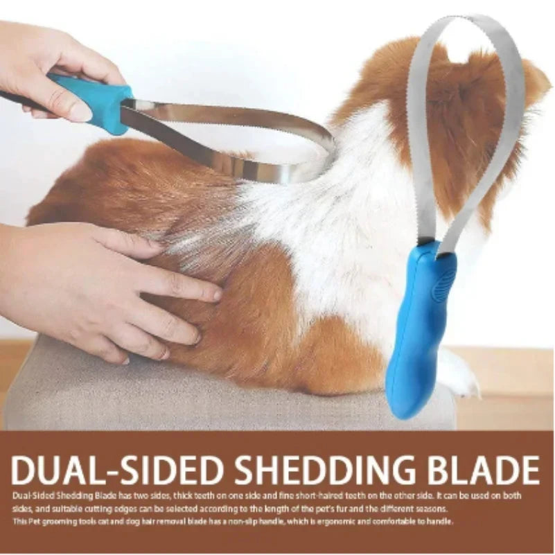 Pet Dog Sweat Scraper Shedding Blade Brush Hair Care Tool Horse Beauty Tool Cleaning Pet Products Cat Brush