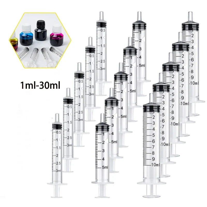 10Pcs 1ml-20ml Tool Wholesale Reusable Syringe For Measuring Nutrient Puppy Accessories Pet Items Plastic Hydroponics Kitchen