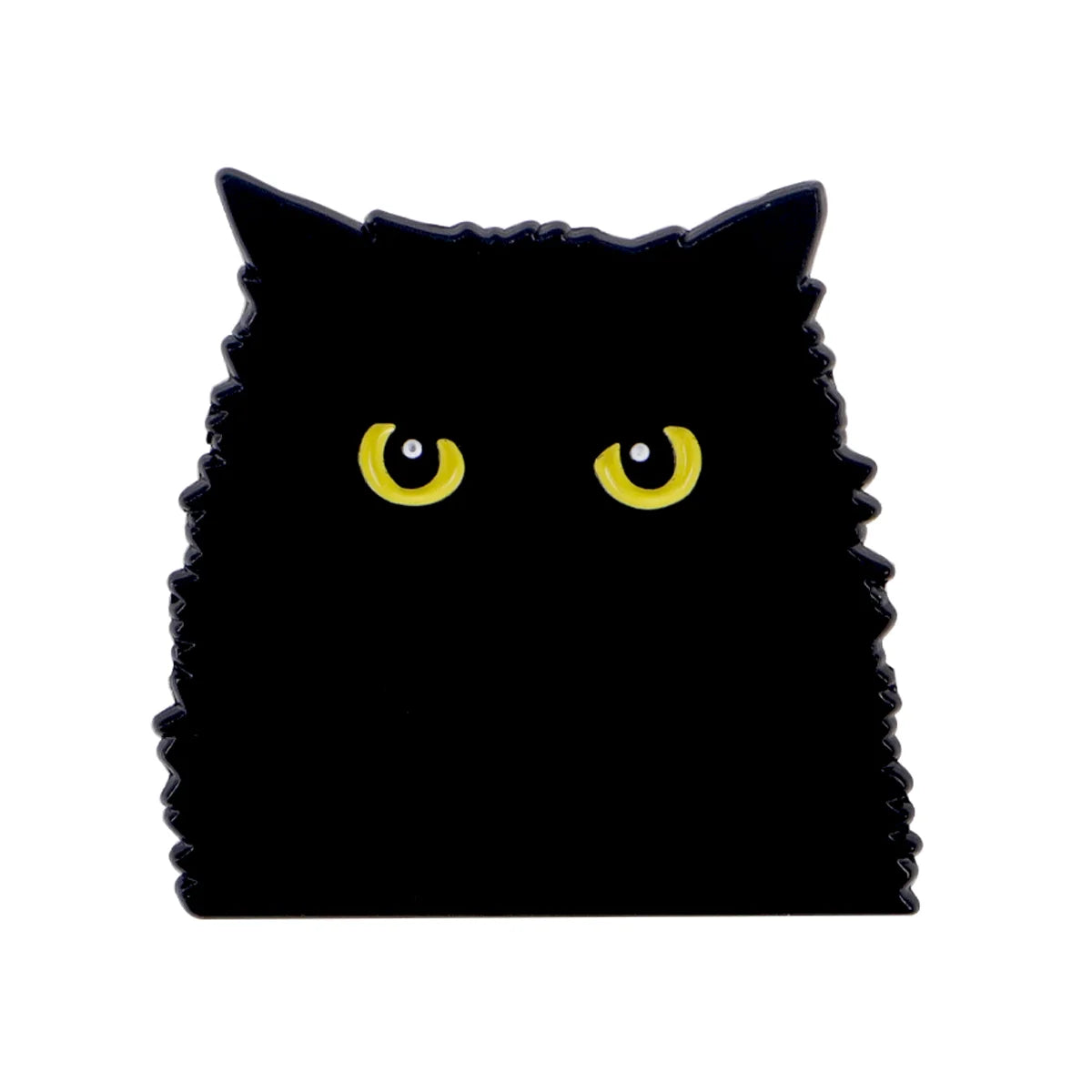 Cute Black Cat Enamel Pin Animal Brooch Pines Lapel Pins Badge on Backpack Clothing Accessories Witch Jewelry Halloween Gifts