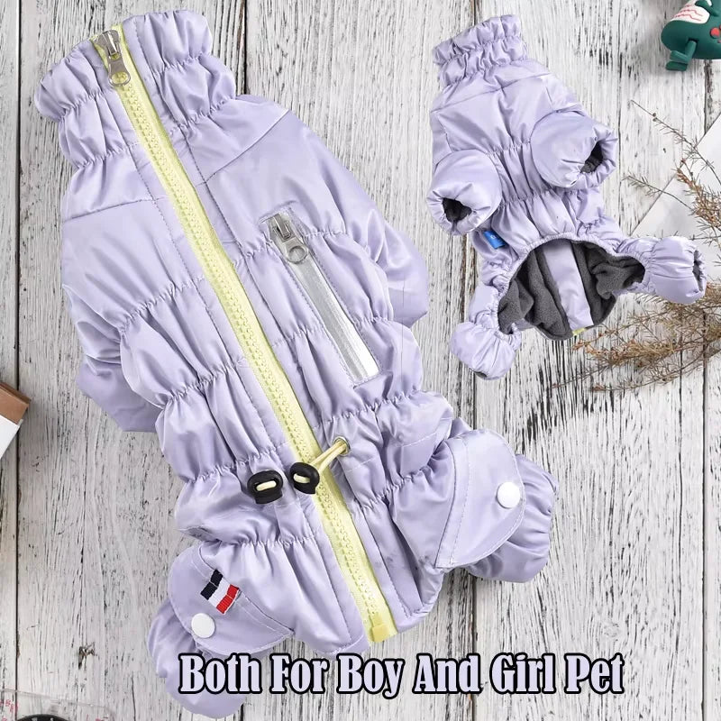 New Puppy Dog Clothing For Pets Luxury Zipper Jackets Small Big XXL Animal Pet Winter Warm Down Yorkshire Dachshund Cat Products