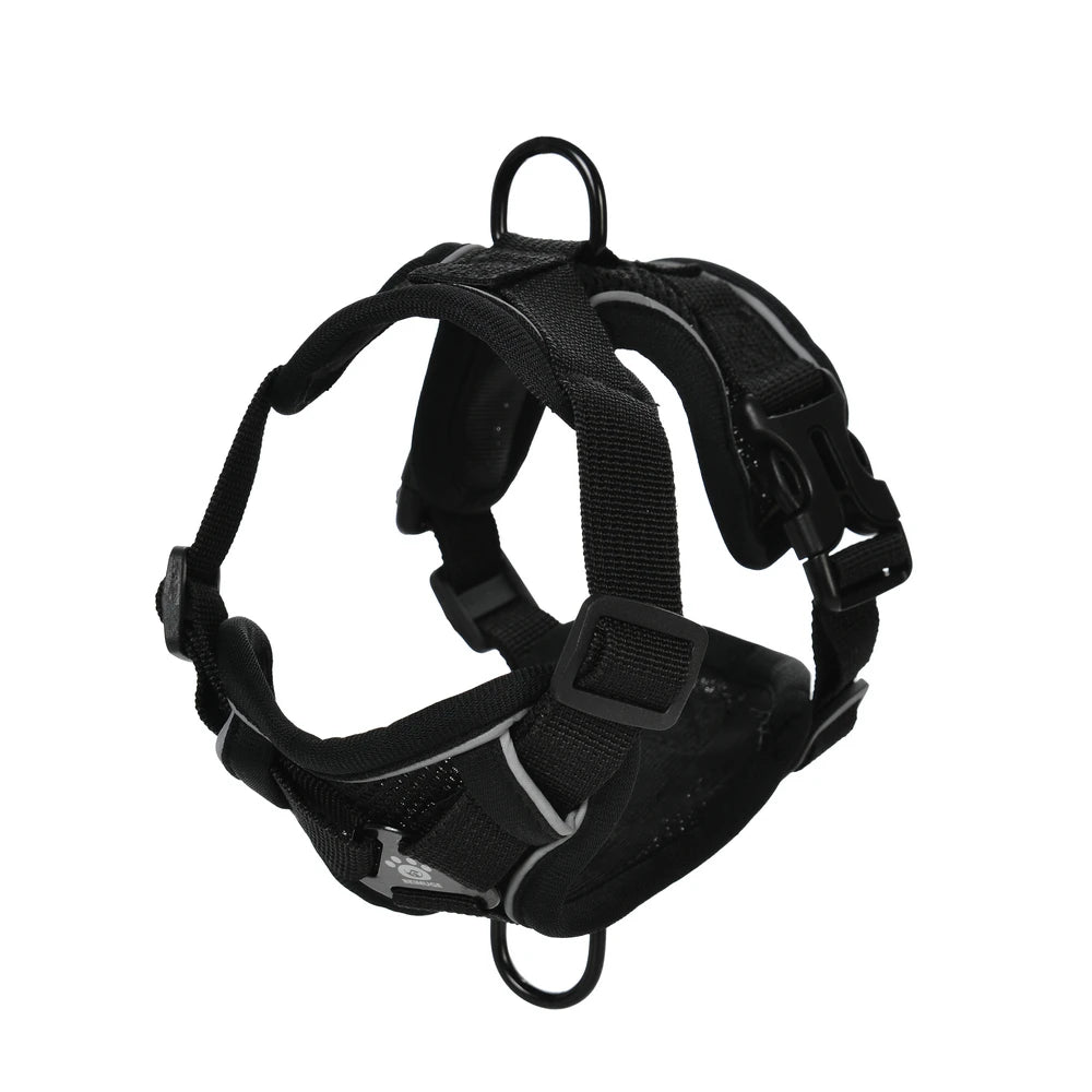 Dog Harness Leash Set For Small Medium Dogs Cat Hiking Adjustable Puppy Leash Reflective Harness Vest Chihuahua Pug Pet Supplies