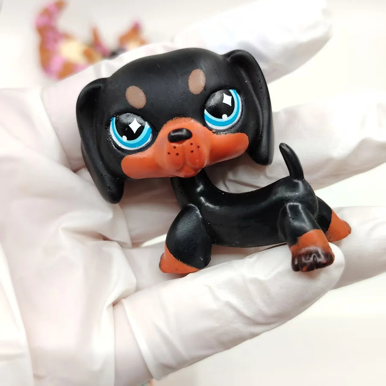 NEW LPS Pet Toys Cute Animal Can Shake Head Kitten Series 4 Original Collection Toys for Girls Christmas Birthday Gift