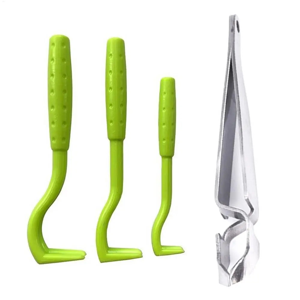 3pcs Remover Tweezer Tick Flea Remover Hook Tick Pull Pet Cat Dog Tick Clamp Accessories Pet Mite Flea Extractor Dog Accessory