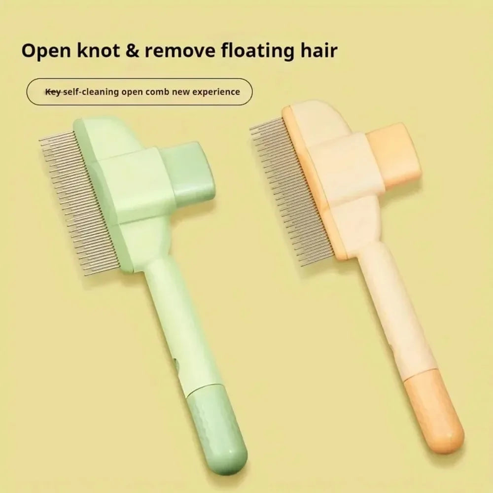 Pet Dog Hair Brush Cat Brush Comb Pets Hair Remover for Dogs Cats Puppy Kitten Grooming Tools Dogs Accessories gato Pet Products