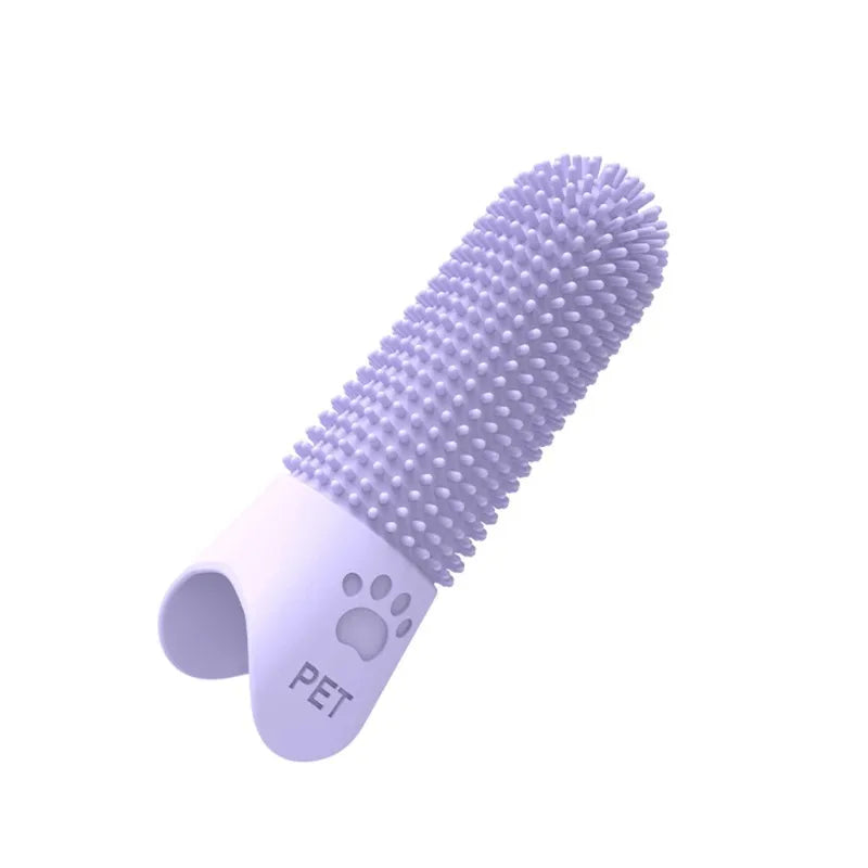Pet Silicone Cleaning Nail Brush Finger Brush Cat Dog Pet Tooth Brush Dog Teeth Cleaning Cat Toothbrush Pet Products
