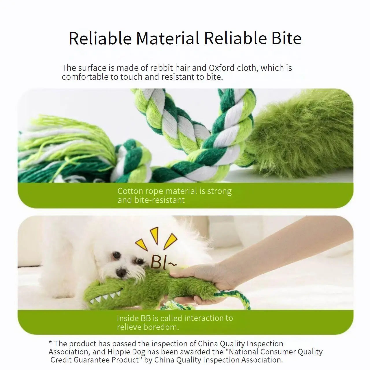 Pet Crocodile Chew Knotted Indestructible Plush Raw Dog Play Toy Cute Animal Rope Safe Puppy Tooth Chew Dog Tough Toys