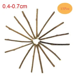 Popular Wood Polygonum teasing cat toy snacks self-hi gnawing teeth cleaning natural molar stick