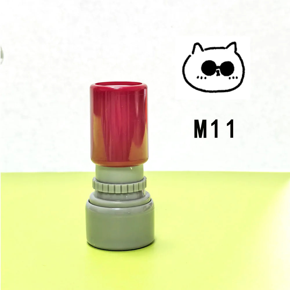 Cat Pattern Stamp Black Cat Animal Stamp for Inspiring and Encouraging Teaching Classroom Active Activities Teacher Stamp