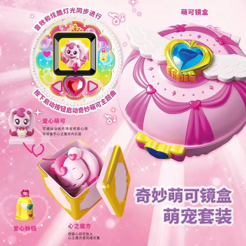 Genuine Stock Catch Teenieping Toy Music Love Mirror Box Cute Pet Set Love Happy Dream Ke Surprise Magic Set Princess Girl Gifts