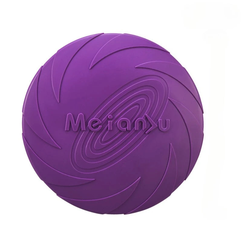 Dog Frisbee, Border Animal Pet Dog Special Frisbee Bite Resistance Training Frisbee Pull Back Standard Dog Toys Pet Products