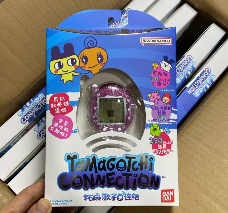 Bandai Tamagotchi Paradise Emerald Forest Edition Color Screen Electronic Pet Game Device - Original Toy Collectible
