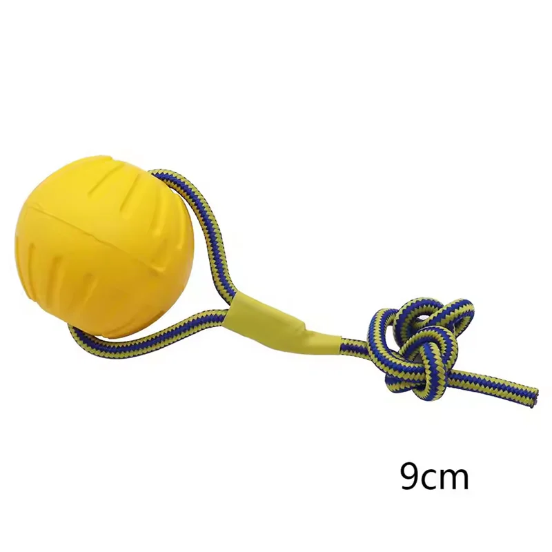 Dog Toy Bite Resistant Circular Frisbee Pet Toy Outdoor Dog Training Rope Toy Ball Grinding Teeth Pet Products Interactive Toy