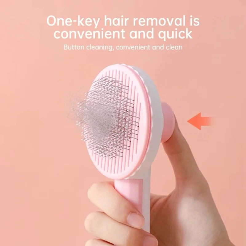 Pet Dog Hair Brush Cat Comb Grooming and Care Cat Brush Stainless Steel Comb for Long Hair Dogs Cleaning Pets Dogs Accessories