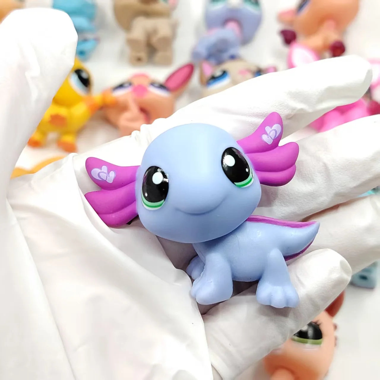 NEW LPS Pet Toys Cute Animal Can Shake Head Kitten Series 4 Original Collection Toys for Girls Christmas Birthday Gift