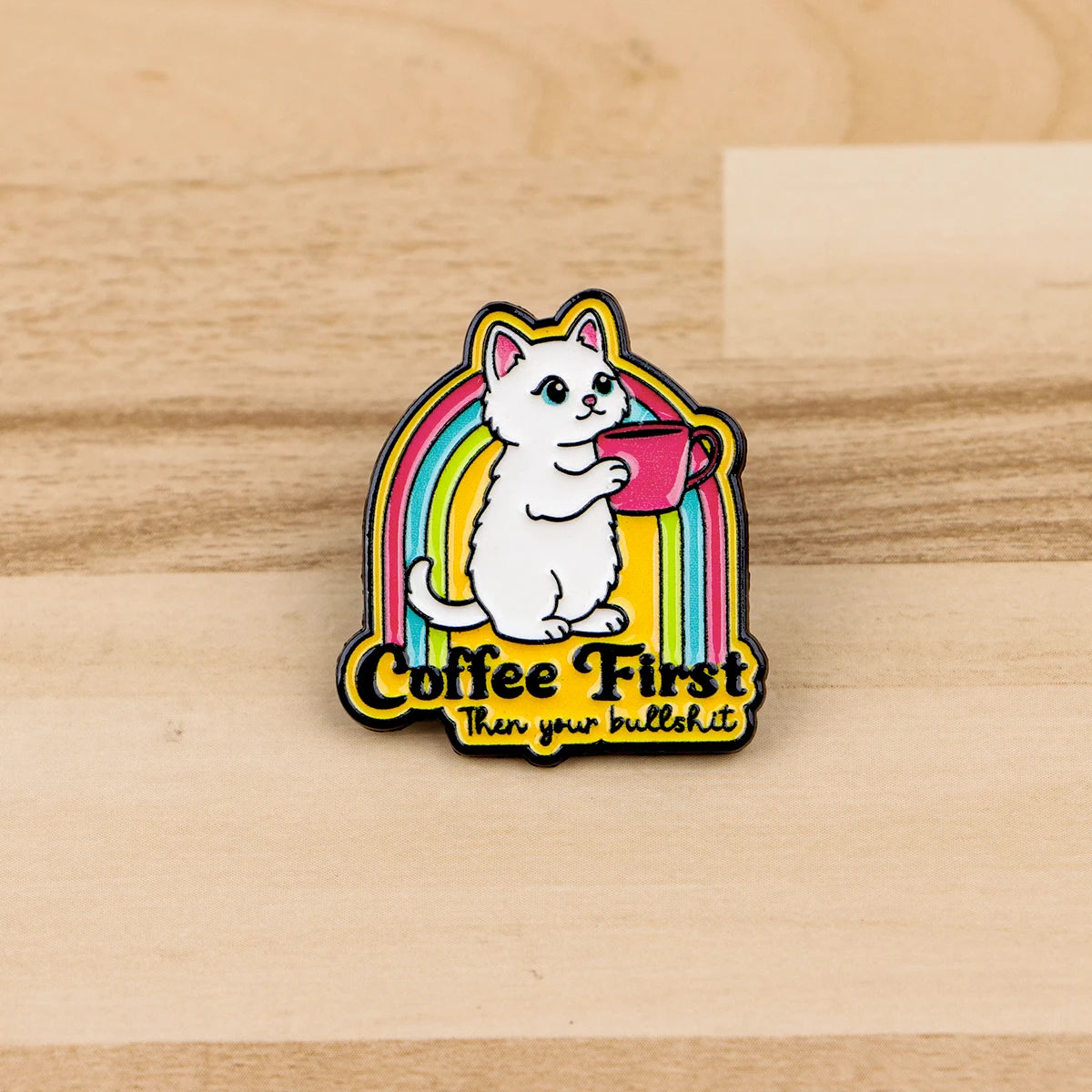 Funny Office Social Cats Enamel Pins Animals Dinosaur Butterfly Quotes Brooch Lapel Pin Badge Accessories Fashion Jewelry Gifts