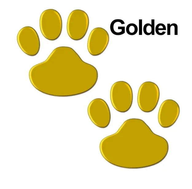 Car Stickers Creative Decals Paw 3D Animal Dog Cat Foot Prints Decal Car Motocycle Sticker Car Accessories