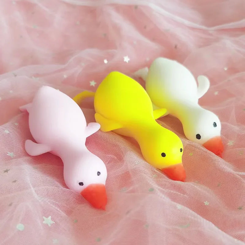 Squeeze Exhaust Cat Claw Banana Big White Goose Soft Jelly Feel Relief Floating Mood Children Toys Adult Pressure Equipment Gift
