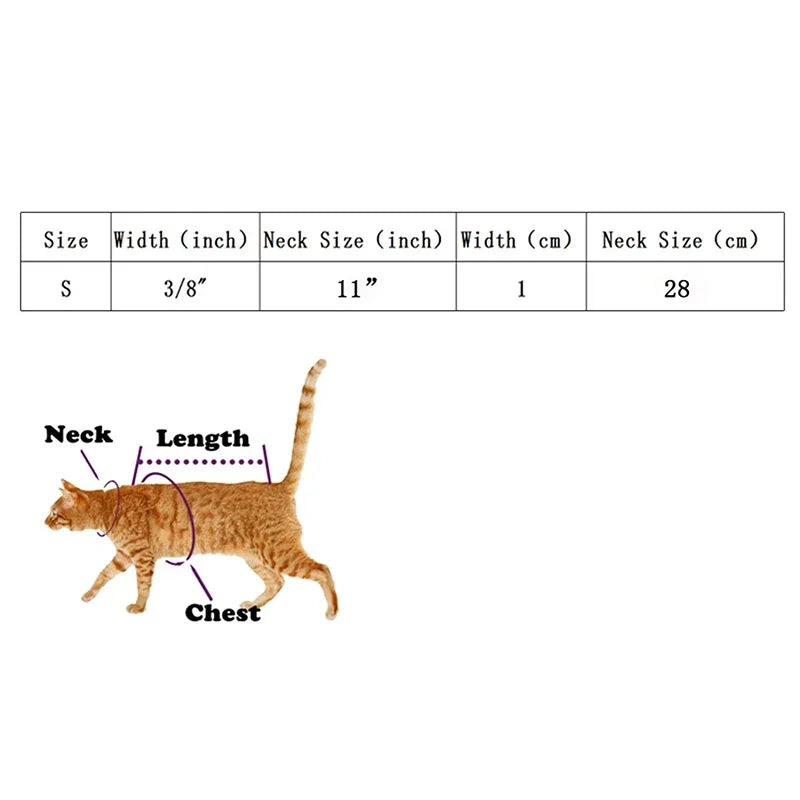 Heart Charm and Bell Cat Collar Safety Elastic Adjustable with Soft Velvet Material 8 Colors Pet Product Small Dog Collar Pet