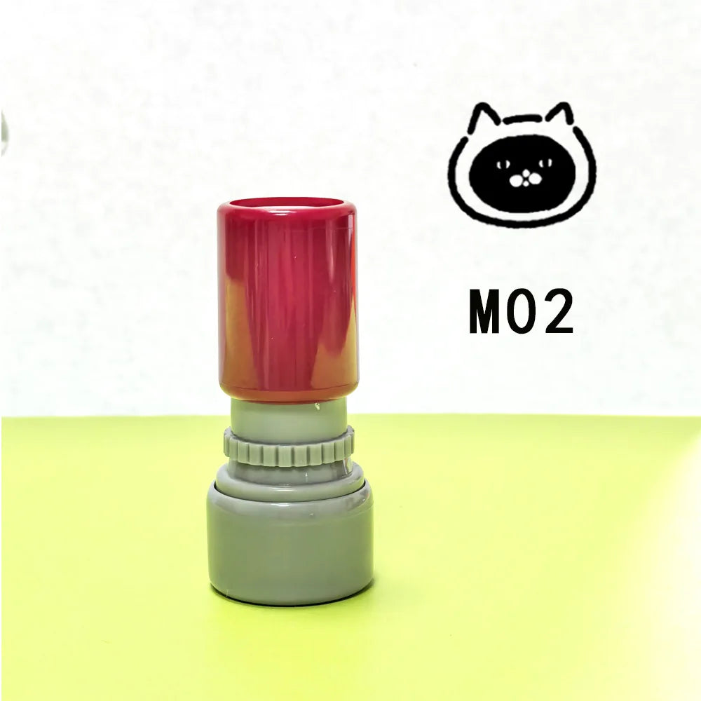 Cat Pattern Stamp Black Cat Animal Stamp for Inspiring and Encouraging Teaching Classroom Active Activities Teacher Stamp