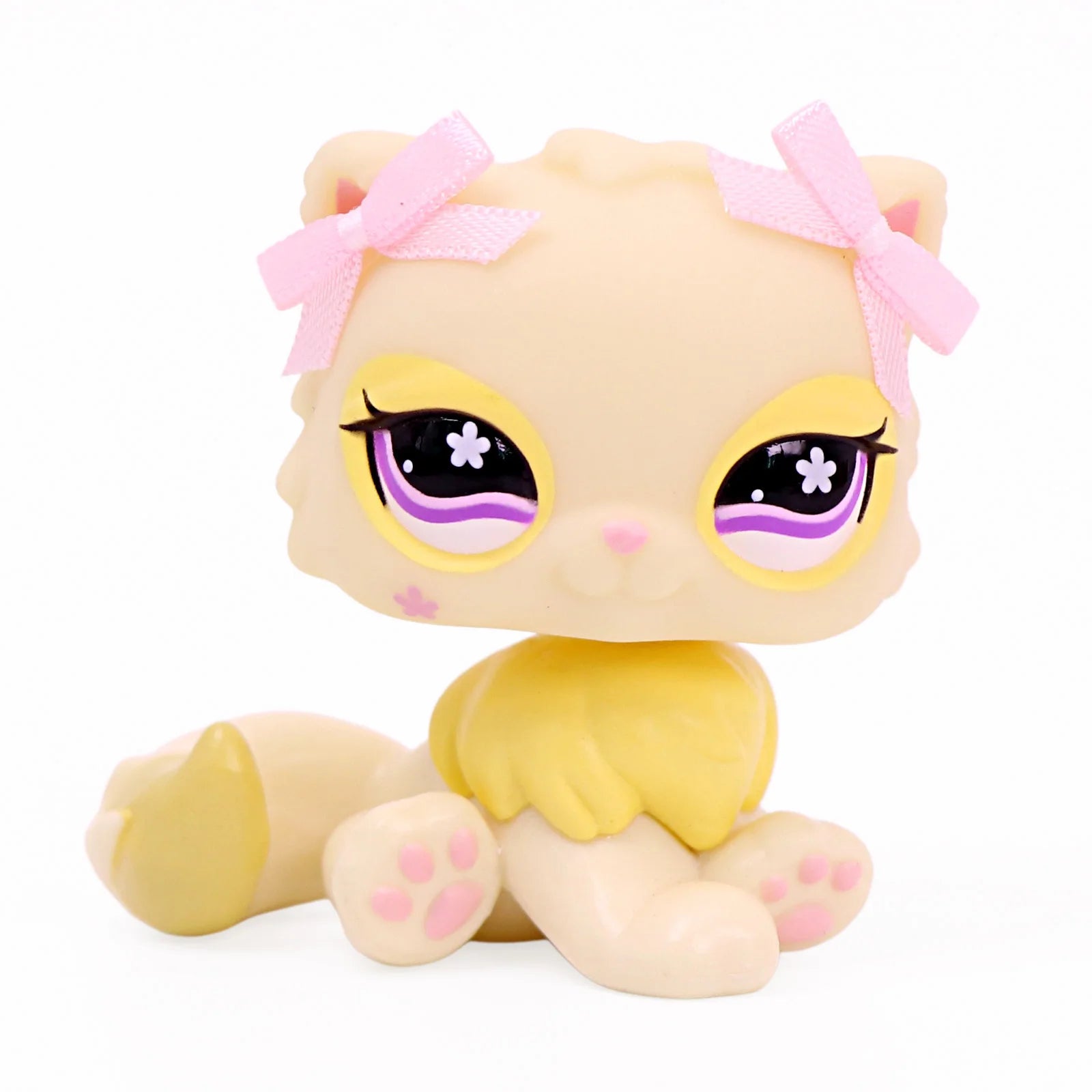 Mini Pet Shop Bobble Head Cute Toy Persian Cat #763 Children's Gift for Boy and Girl for LPS