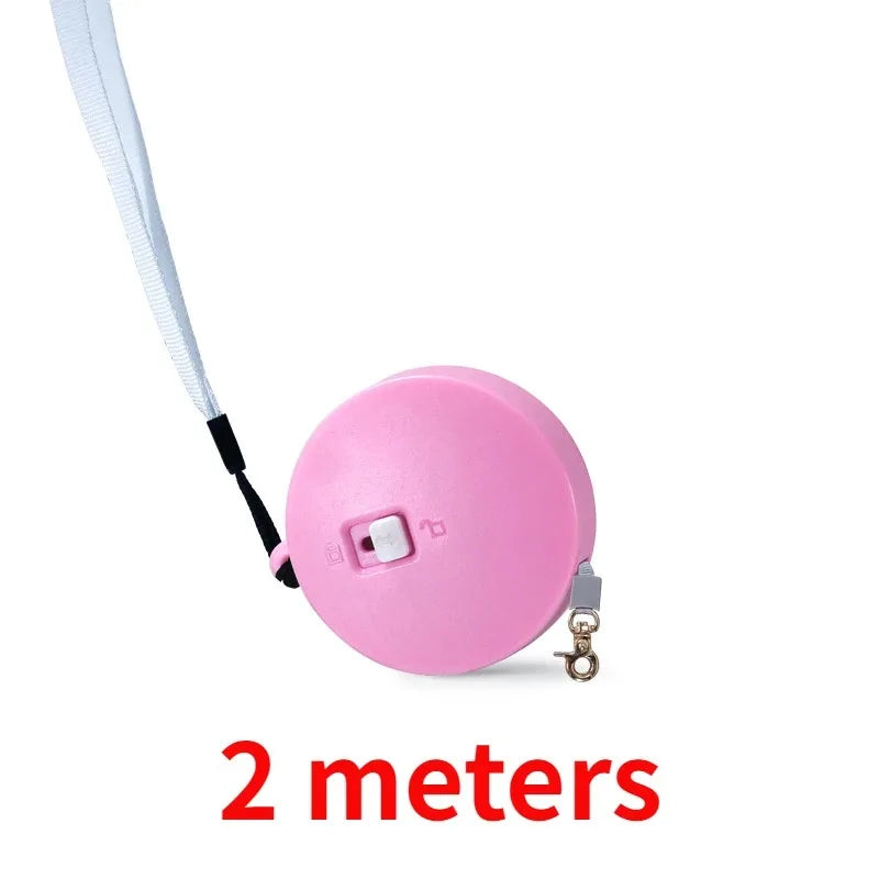 2M/3M Retractable Mini Dog Leash Automatic Flexible Dog Puppy Cat Traction Rope Belt Dog Leash for Small Medium Dogs Pet Product