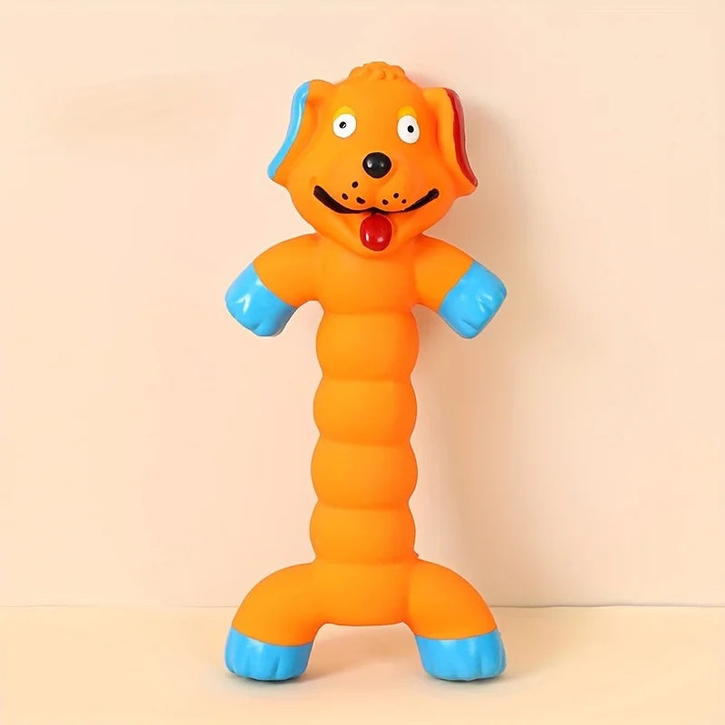 Durable Latex Chew Toy for Teeth Cleaning, All Breed Sizes, Pet Supplies for Boredom Relief, Interactive Play, Dog Chew Toys