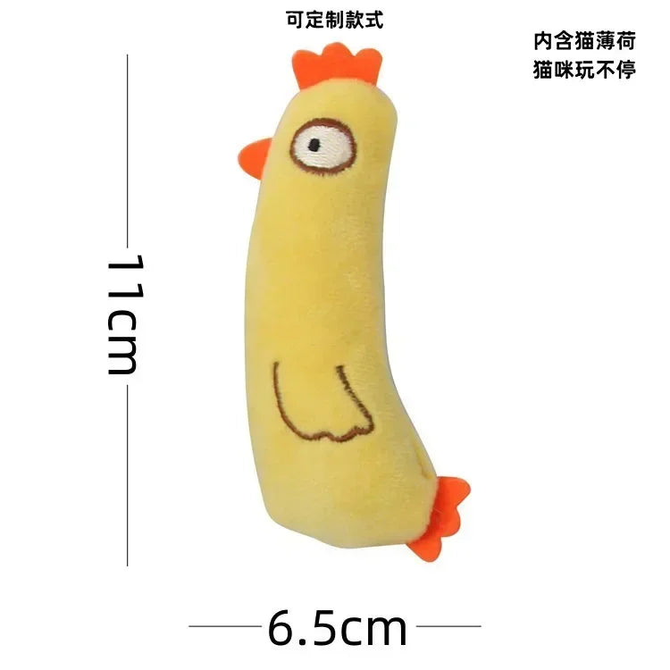 1Pc Cute Plush Toys for Pet Cat Catnip Filled Chewing Bite Game Kitten Products Pet Supplies Sleeping Companion Cloth Dolls