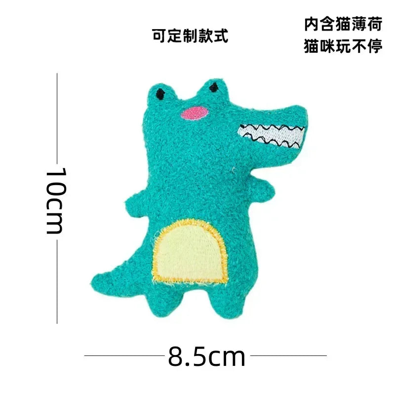 1Pc Cute Plush Toys for Pet Cat Catnip Filled Chewing Bite Game Kitten Products Pet Supplies Sleeping Companion Cloth Dolls