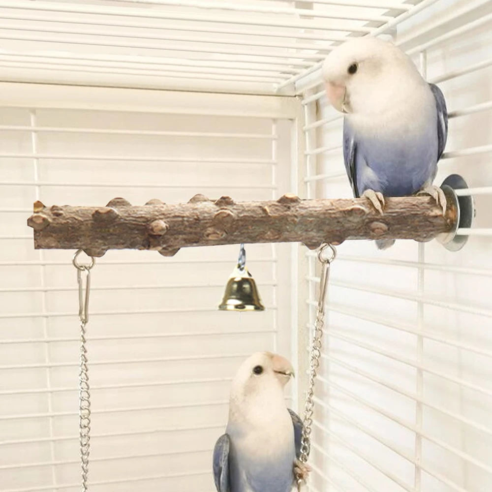 Pet Parrot Suspension Bridge Toys, Bird Toys, Swing Supplies, Claw Grinding, Pole Standing Birdcage Accessories