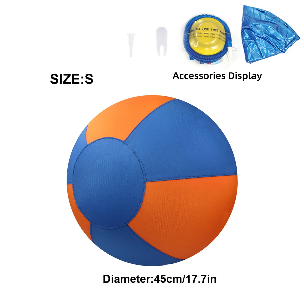Dog Giant Toy Ball Large Pet Outdoor Training Supplies Children's Interactive Game Toys Interest Play Balls Dog Like Colors Ball