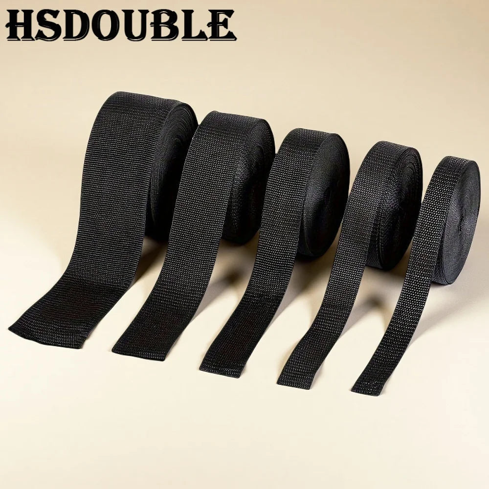 5 Yards 10-50mm Nylon Webbing Tape Backpack Strap Pet Collar Safety Belt Ribbon Band Bag Clothing DIY Sewing Accessories
