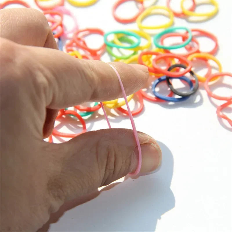 New Pet Dog Grooming Rubber Band Pet Accessories Colorful Pet Supplies Elastic Pet Hair Product Hairpin Hair Accessory100pcs