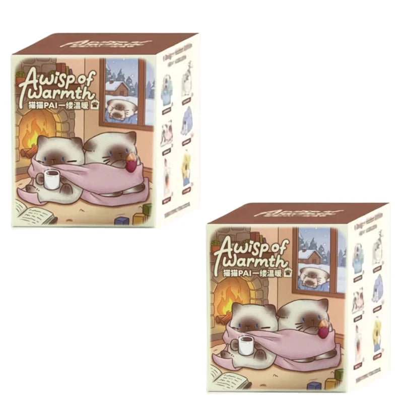 Cute and Adorable Pets, Popular Online Hot-Selling Cat PAI, A Wisp of Warmth Blind Box, Creative Desktop Decorations and Ornamen