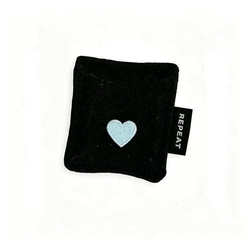 ^Earphone Decoration Accessories Handmade Fabric Cute Wave Dot Earphone Storage Bag Data Cable Organizer