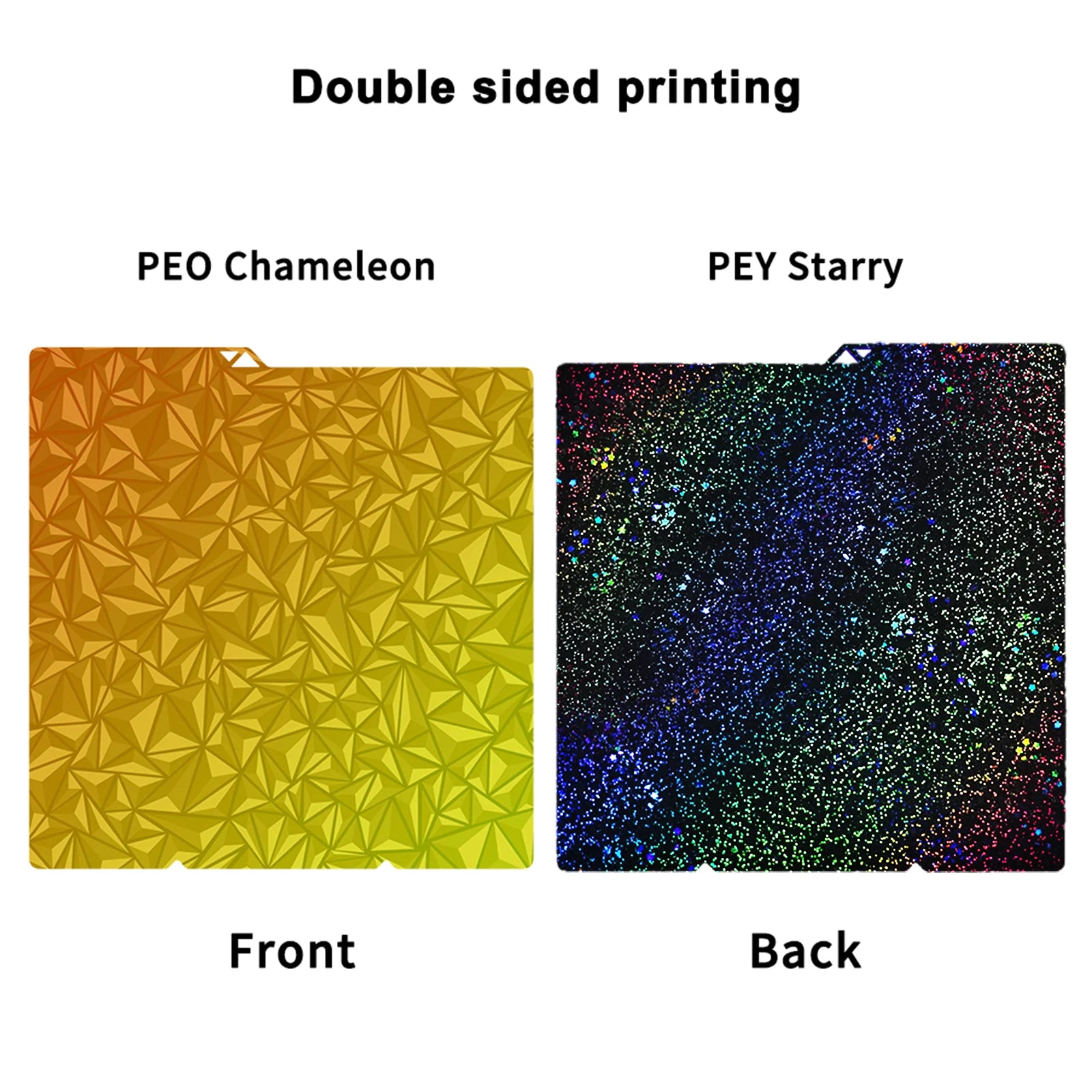 For Anycubic Kobra S1 Bed Plate 264x276 Kobra S1 Combo Build Plate Double Side Peo Pet Pei Pey Chameleon Kobra S1 Accessory 3d