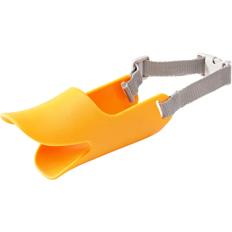 Dog Muzzle Silicone Duck Muzzle Mask for Pet Dogs Anti Bite Stop Barking Small Large Dog Mouth Mask Pet Dog Accessories