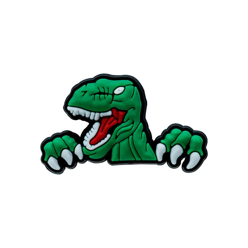 1pcs Cute Animals Dogs Cats Frogs Dinosaur Duck Shoe Charms for Women Girls,Shoe Accessories Pins for Kids Children,Clog Buckles